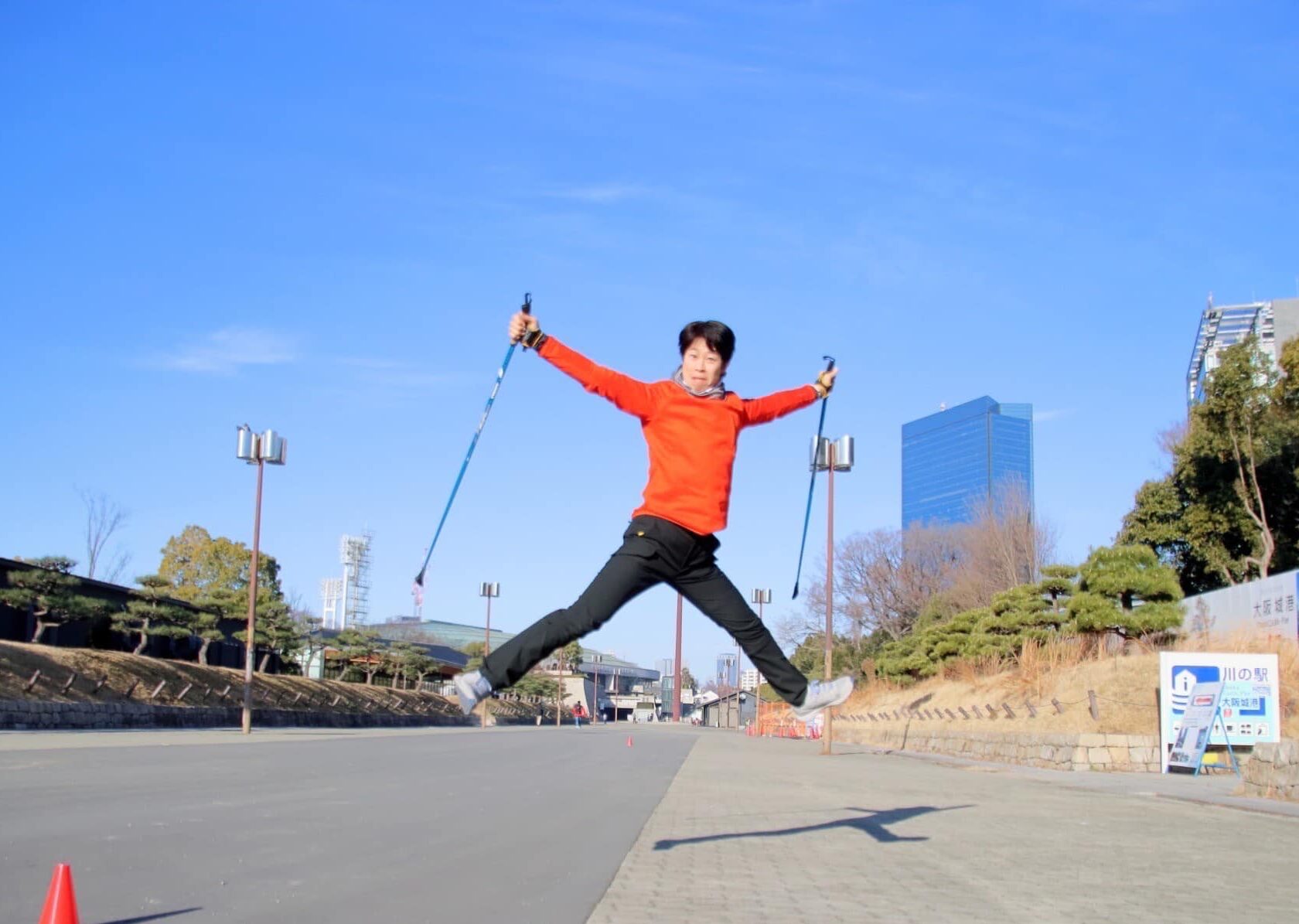 チームまるこがお届けするノルディックウォーキングパーソナルサポートプラン