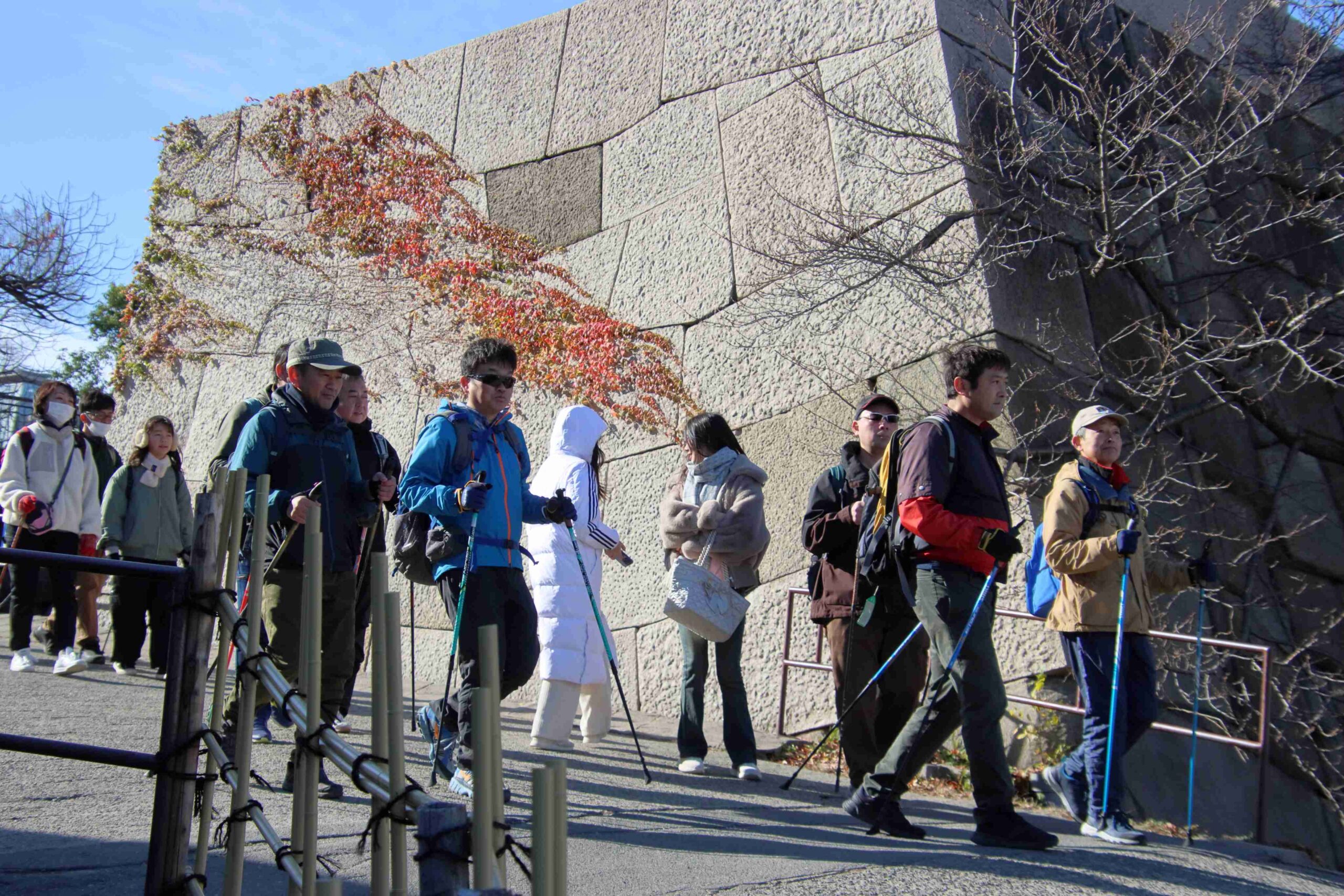 12月17日（日）開催！今年もありがとう☆まるこLOVE大阪城～水都OSAKAノルディックウォーキング+希望者で屋形船忘年会イベント