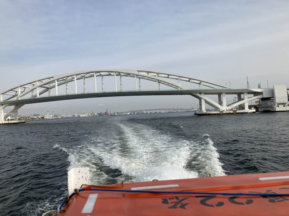 万博に向けた特別航路の社会実験ツアー　夢洲周遊クルーズ