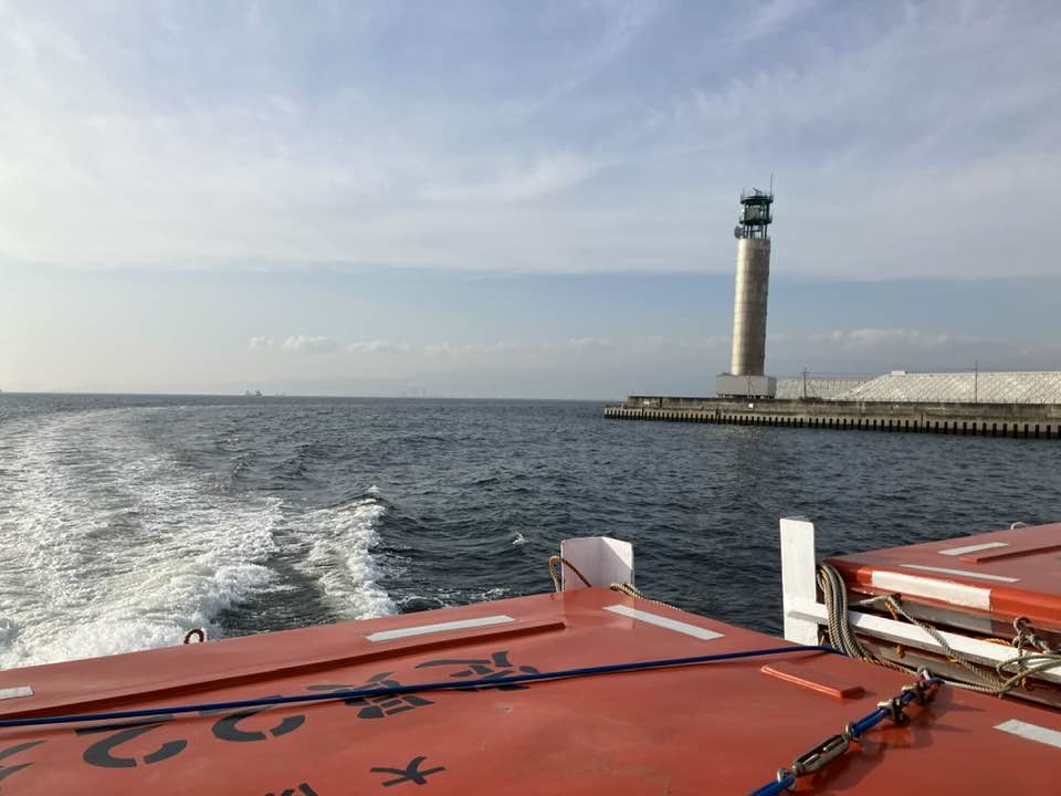 万博に向けた特別航路の社会実験ツアー　夢洲周遊クルーズ