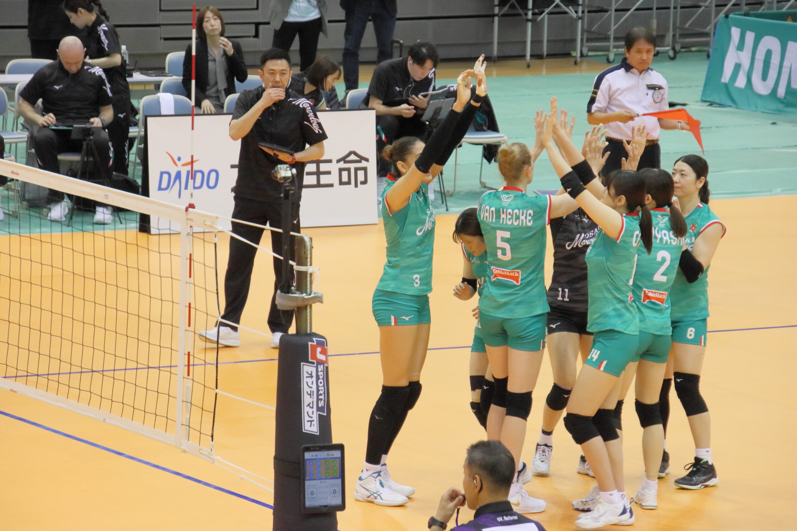 20250316ACN EXPO EKIDEN 2025沿道応援JT大阪マーヴェラス応援イベント