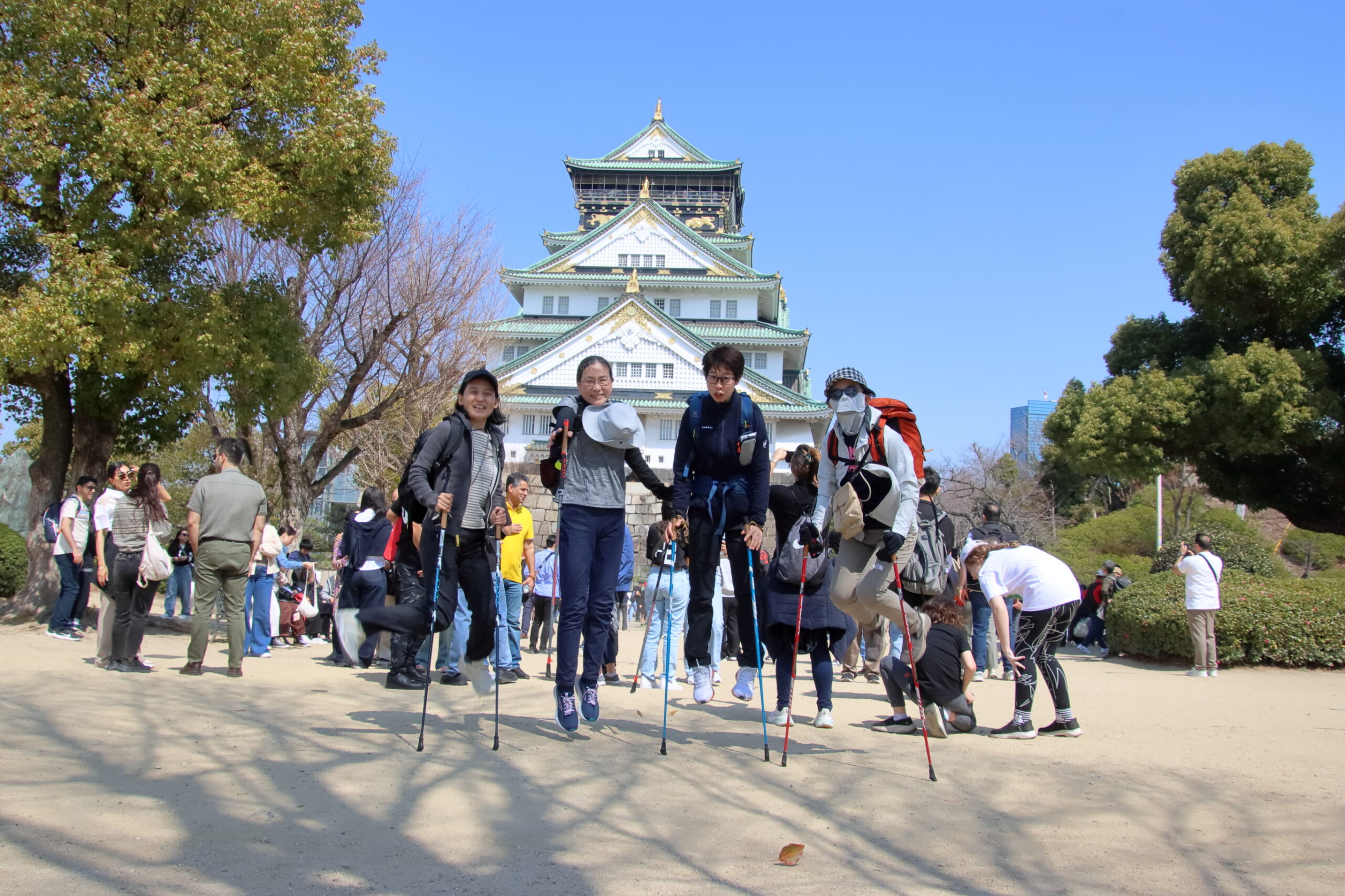 20250323 まるこパーソナルなノルディックウォーキングサポート