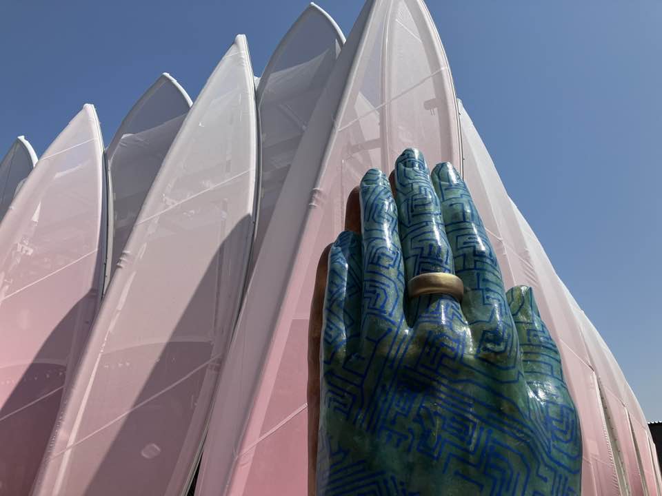 EXPO2025 大阪・関西万博 パビリオン インド館 建設中 2025.4.26