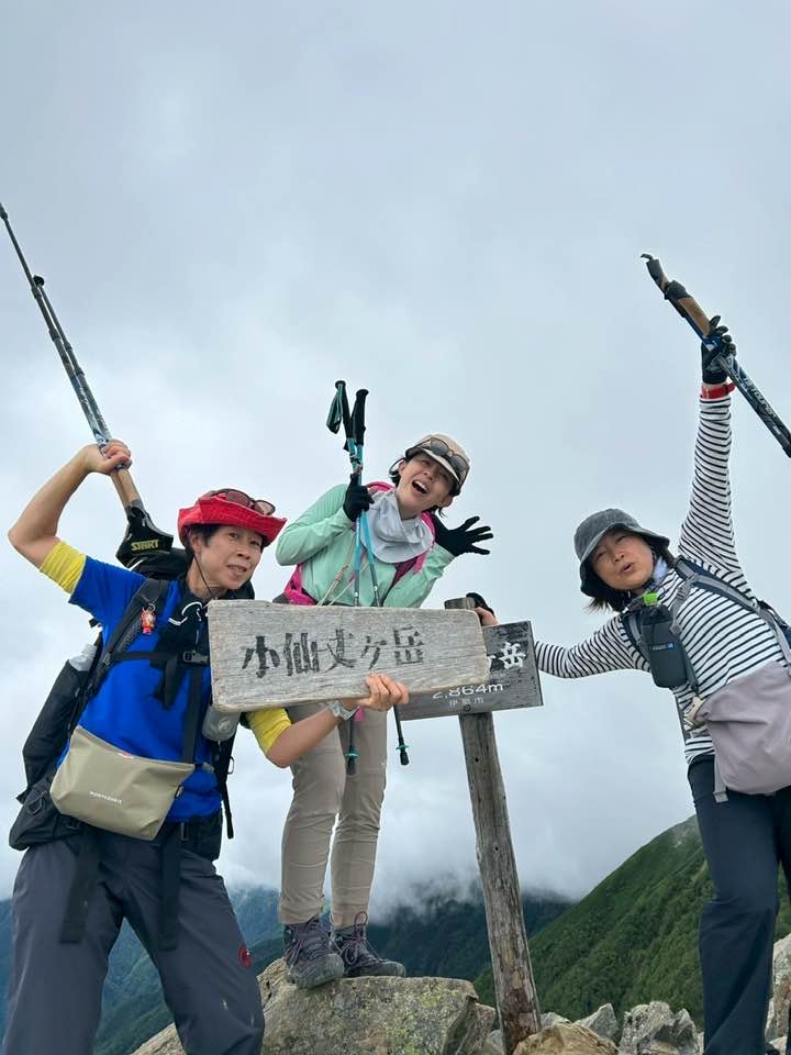 20250812-13 marco Queen of the Southern Alps Senjyogatake　小仙丈ケ岳