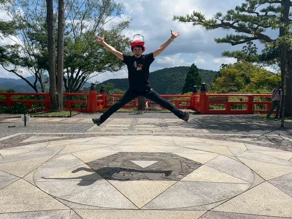 2025.8.16 貴船～鞍馬ルートを下見ノルディックハイキング　鞍馬寺　パワースポット