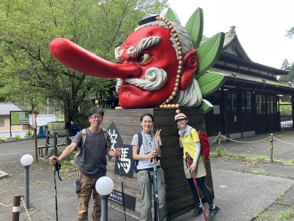 2025.8.16 貴船～鞍馬ルートを下見ノルディックハイキング　鞍馬寺