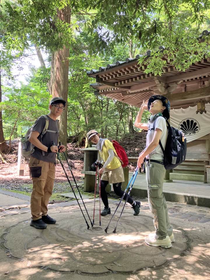 2025.9.23天狗さんに会えるかな？パワースポット鞍馬～貴船へレッツノルディックハイキングイベント