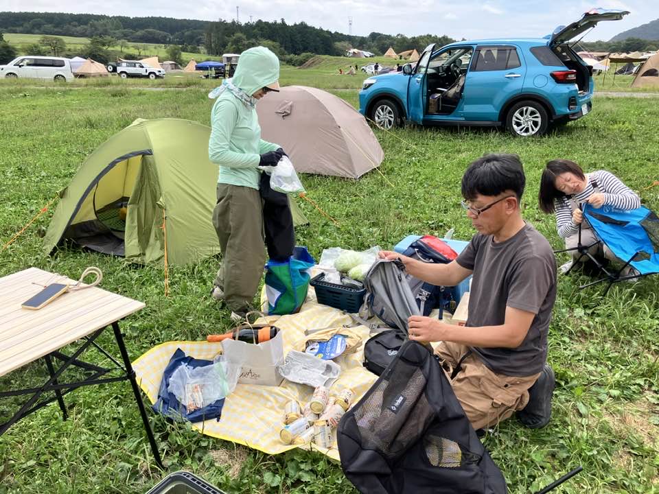 ふもとっぱらキャンプ場DEまるキャンデビュー！