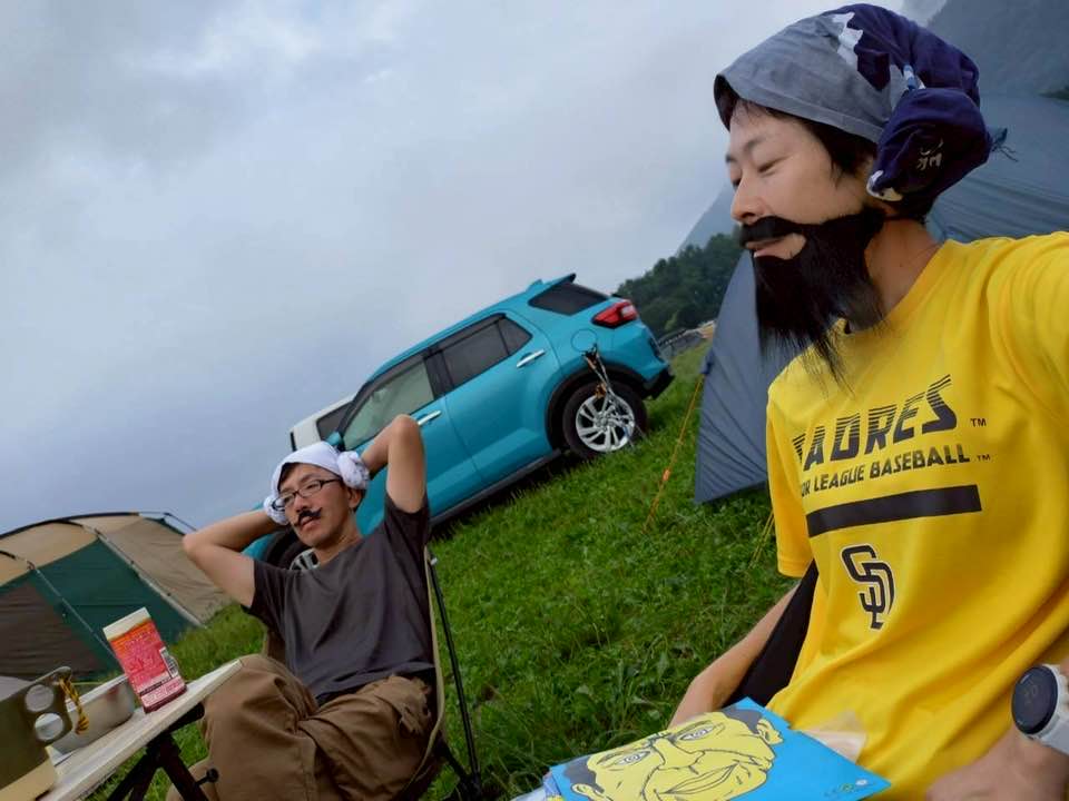 ふもとっぱらキャンプ場DEまるキャンデビュー！　ひげの会