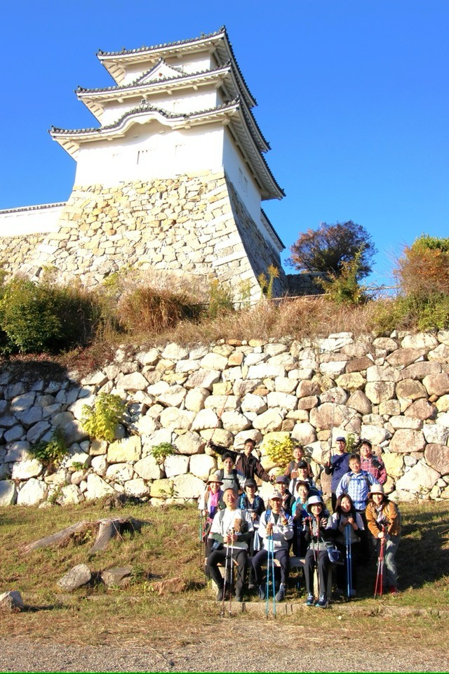 11.23（日）まるこ海も橋も古墳も城址も！てんこ盛りノルディックウォーキングイベント　明石城 明石公園