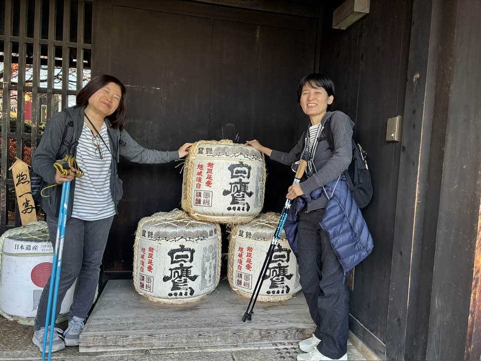 2026.1.11(日)まるこ西宮酒蔵めぐりNWさんぽ~浜福鶴 米治さんに会いにいく~希望者で新年会ありマス〼イベント 白鷹禄水苑