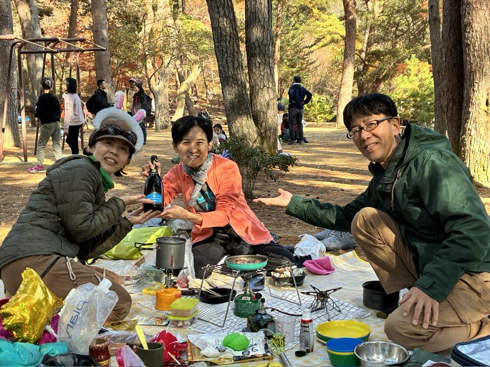 ＼2025紅葉スバラシイ／再度公園へ紅葉ノルディックウォーキングいってきました☆