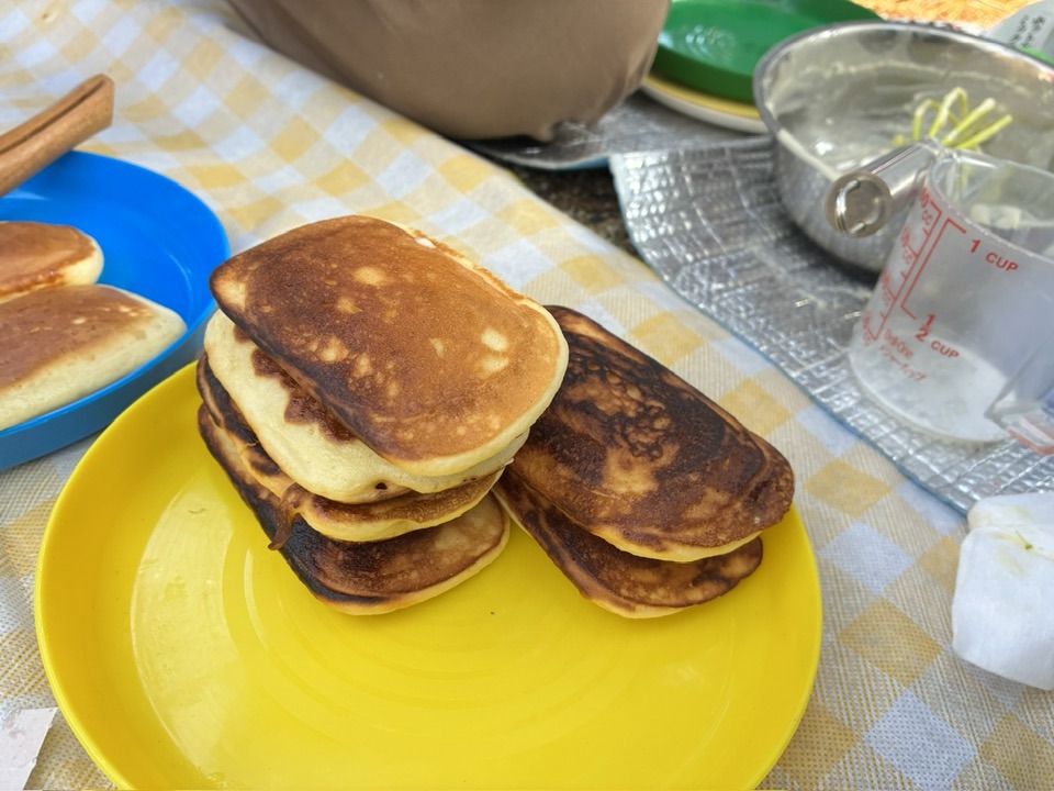 ＼2025紅葉スバラシイ／再度公園へ紅葉ノルディックウォーキングいってきました☆　バウルー パンケーキ