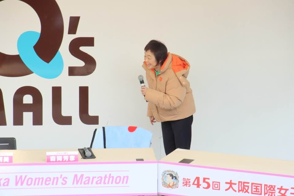 もりのみやキューズモールに女子マラソンレジェンド解説者が全員集合