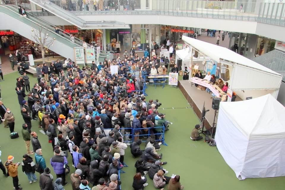 もりのみやキューズモールに女子マラソンレジェンド解説者が全員集合