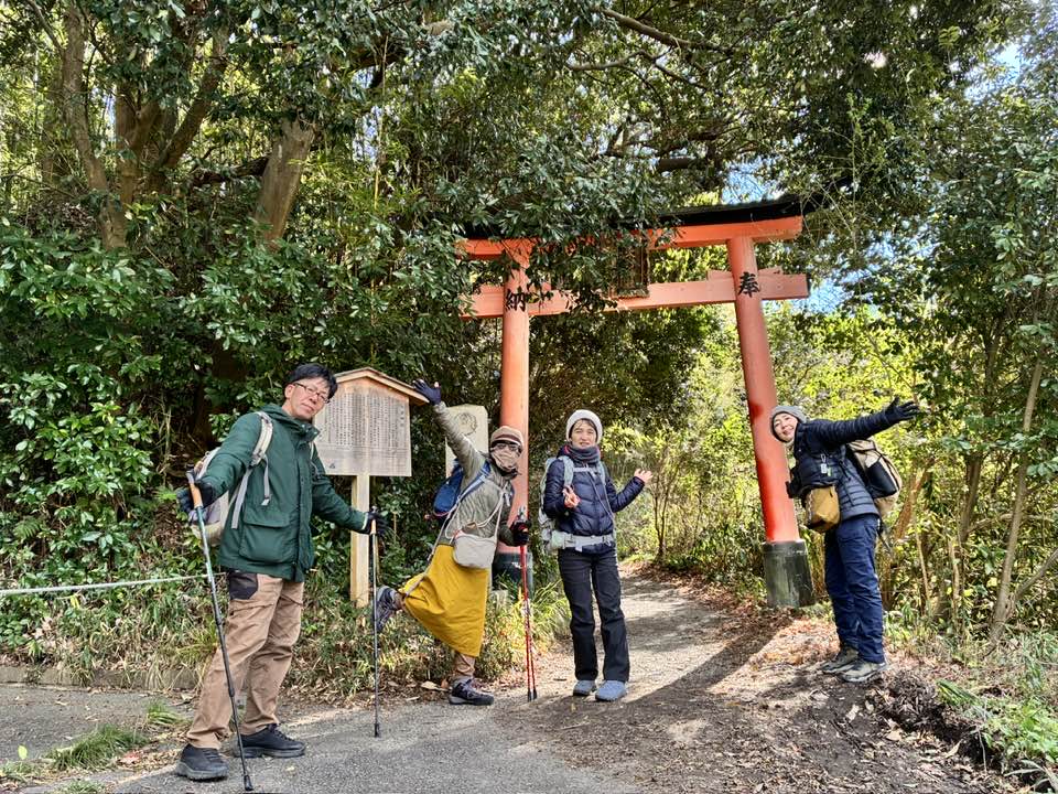 ＼まるこ愉快なお山の部／2026今年もお正月初詣＆お山ノルディックハイキング行ってきました～