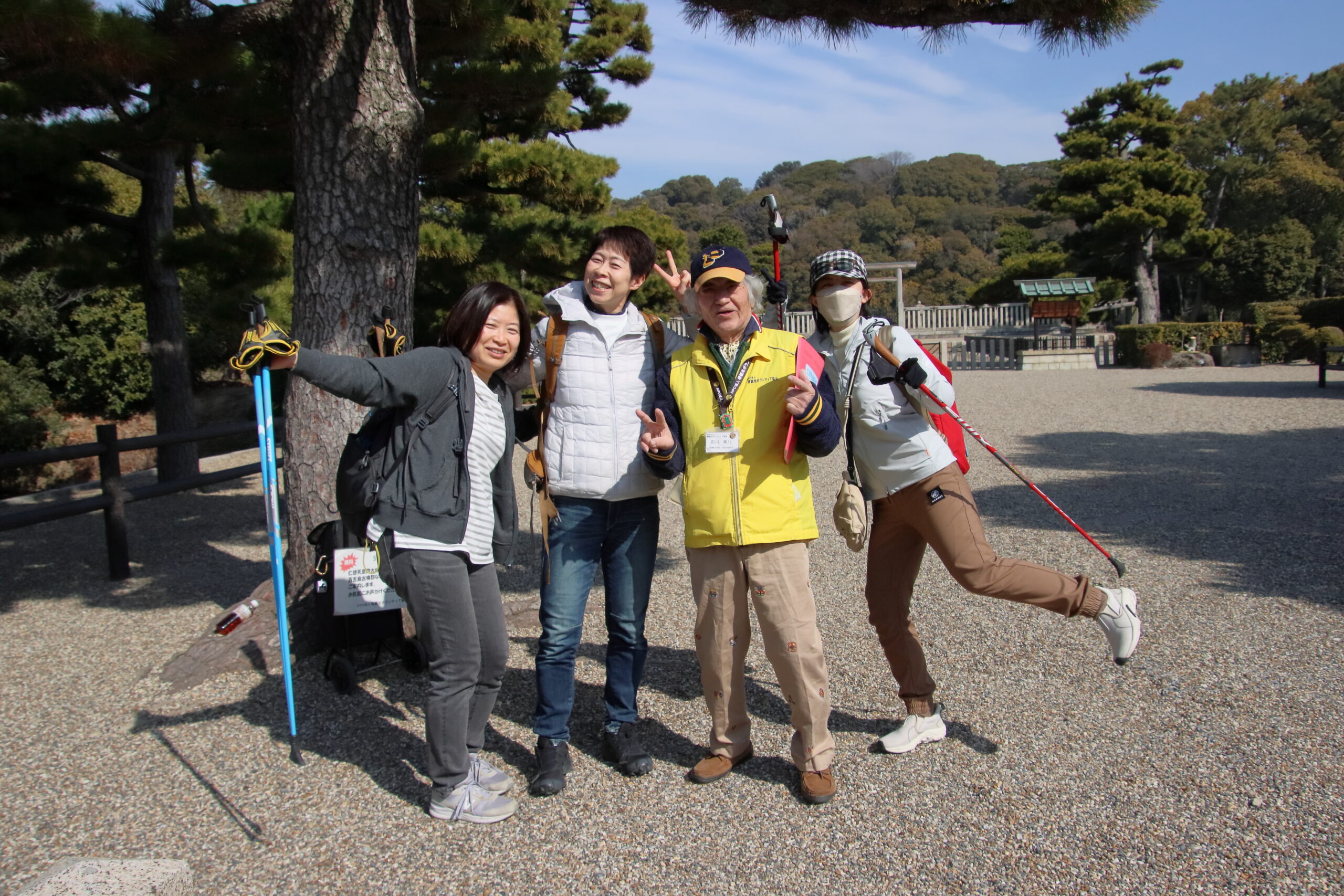\ご案内/まるこ堺を知る・学ぶ・味わう☆コフンで超コーフンノルディックウォーキングイベント 観光ガイド 幸八さん
