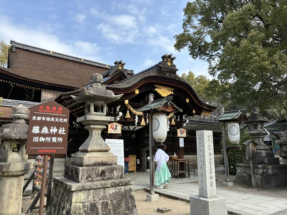 2026年4月5日(日)まるこ伏見桃山キャッスルでお花見ハッスルしちゃうノルディックウォーキングイベント下見 藤森神社