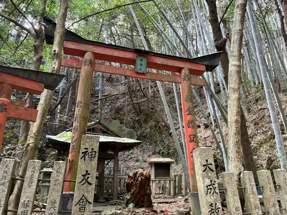 2026年4月5日（日）まるこ伏見桃山キャッスルでお花見ハッスルしちゃうノルディックウォーキングイベント下見 大岩神社