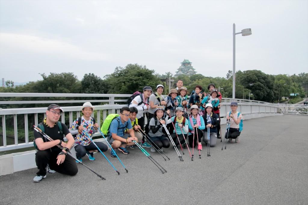 8月24日（土）まるこ大阪城～中之島夕暮れNW～希望者で納涼会イベント