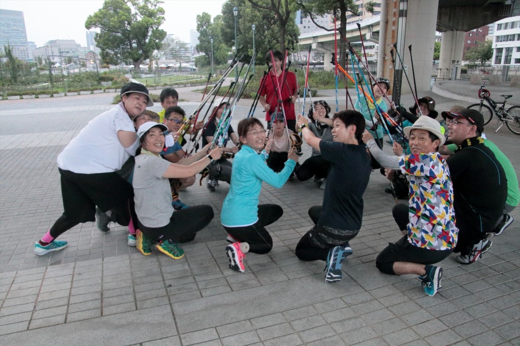 8月24日（土）まるこ大阪城～中之島夕暮れNW～希望者で納涼会イベント