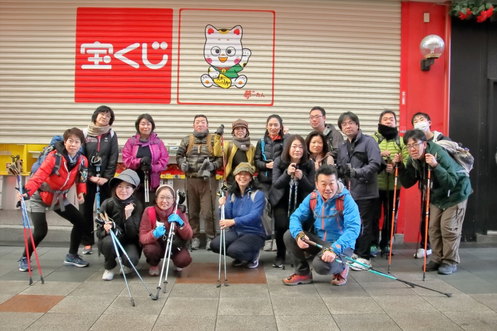 12.15（日）まるこ映えるミナミをＮＷ+お稽古+希望者で忘年会イベント