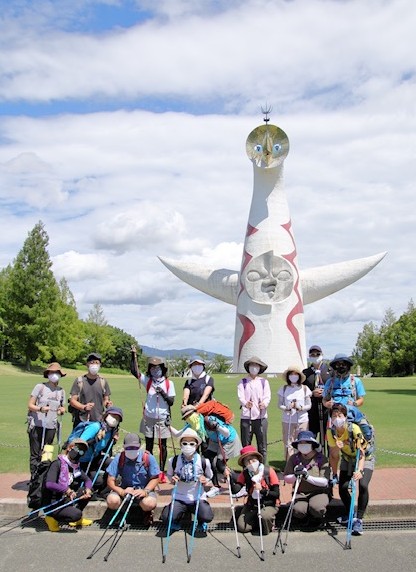 2020コロナな夏！8月10日まるこ万博公園でNW+まりさんの青空木陰でヨガ コラボイベント