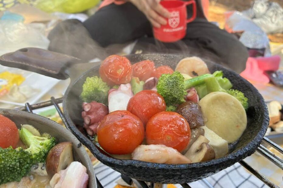 ＼2025紅葉スバラシイ／再度公園へ紅葉ノルディックウォーキングいってきました☆ ヤマメシ編